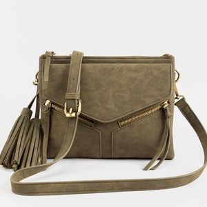 Bianca Double Zip Crossbody